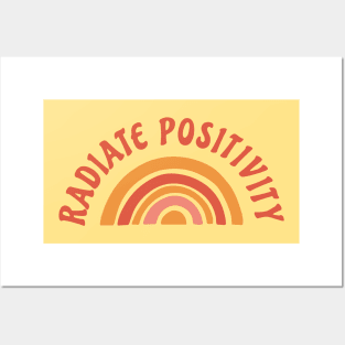 Radiate positivity Posters and Art